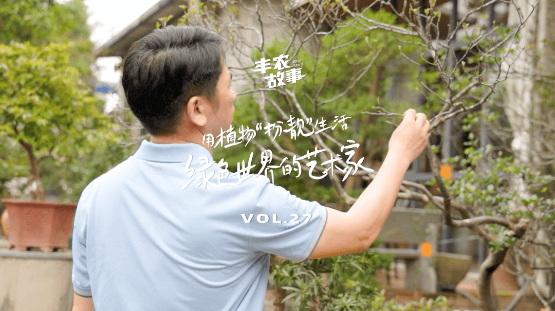 17年，他用一草一木去点亮了一个个家。